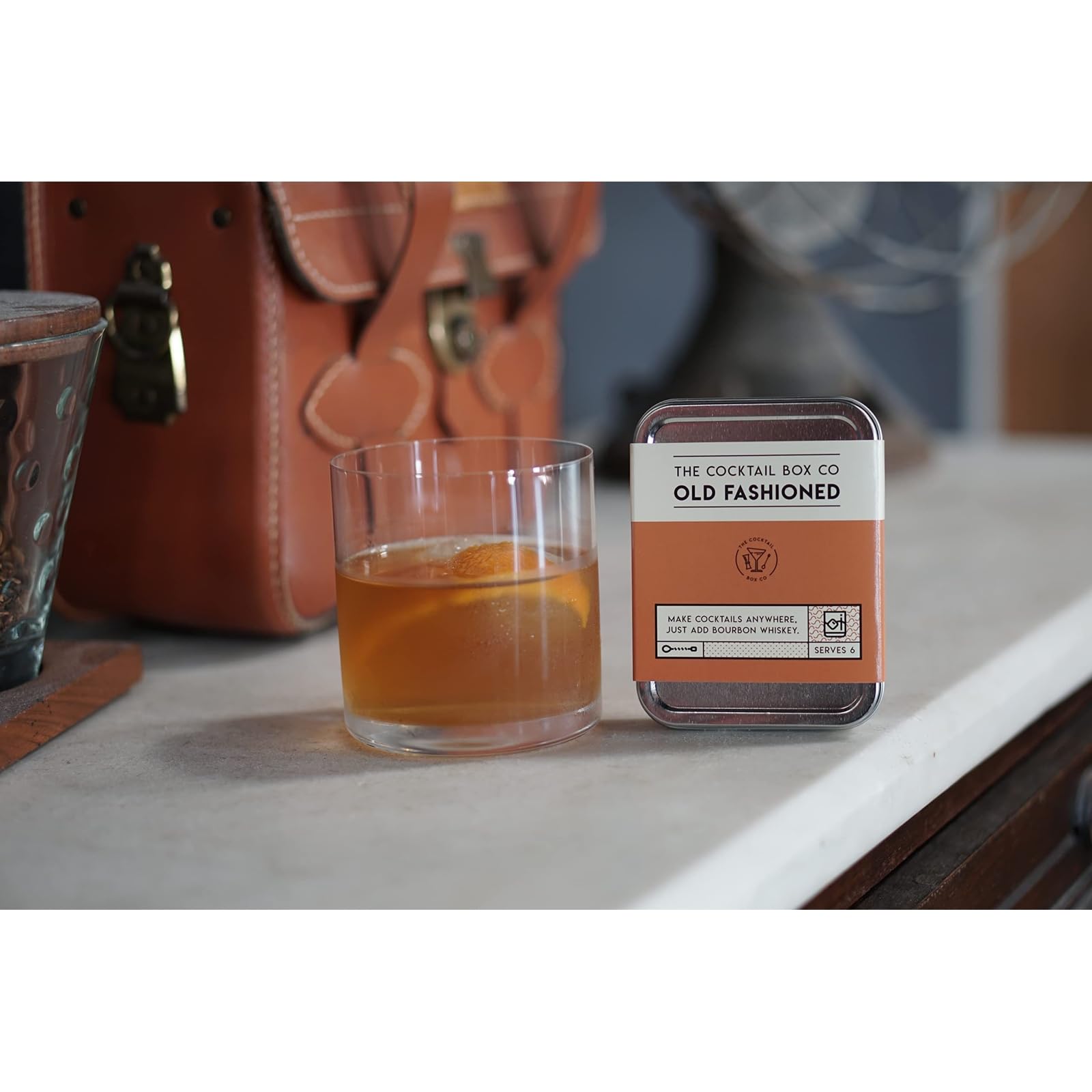 The Cocktail Box Co. Champagne Cocktail Kit - TSA Approved Champagne Travel Kit