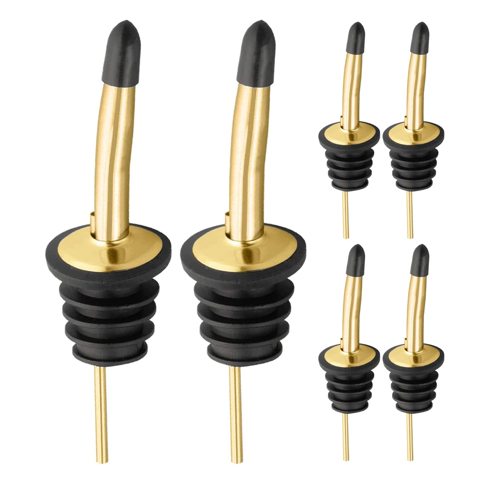 Pafusen 12 Pack Liquor Pour Spout With Dust Caps