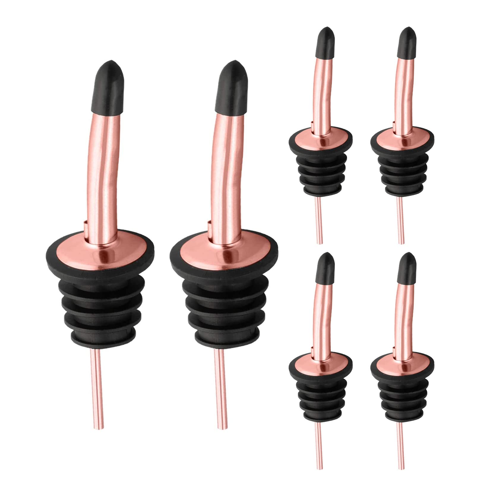 Pafusen 12 Pack Liquor Pour Spout With Dust Caps