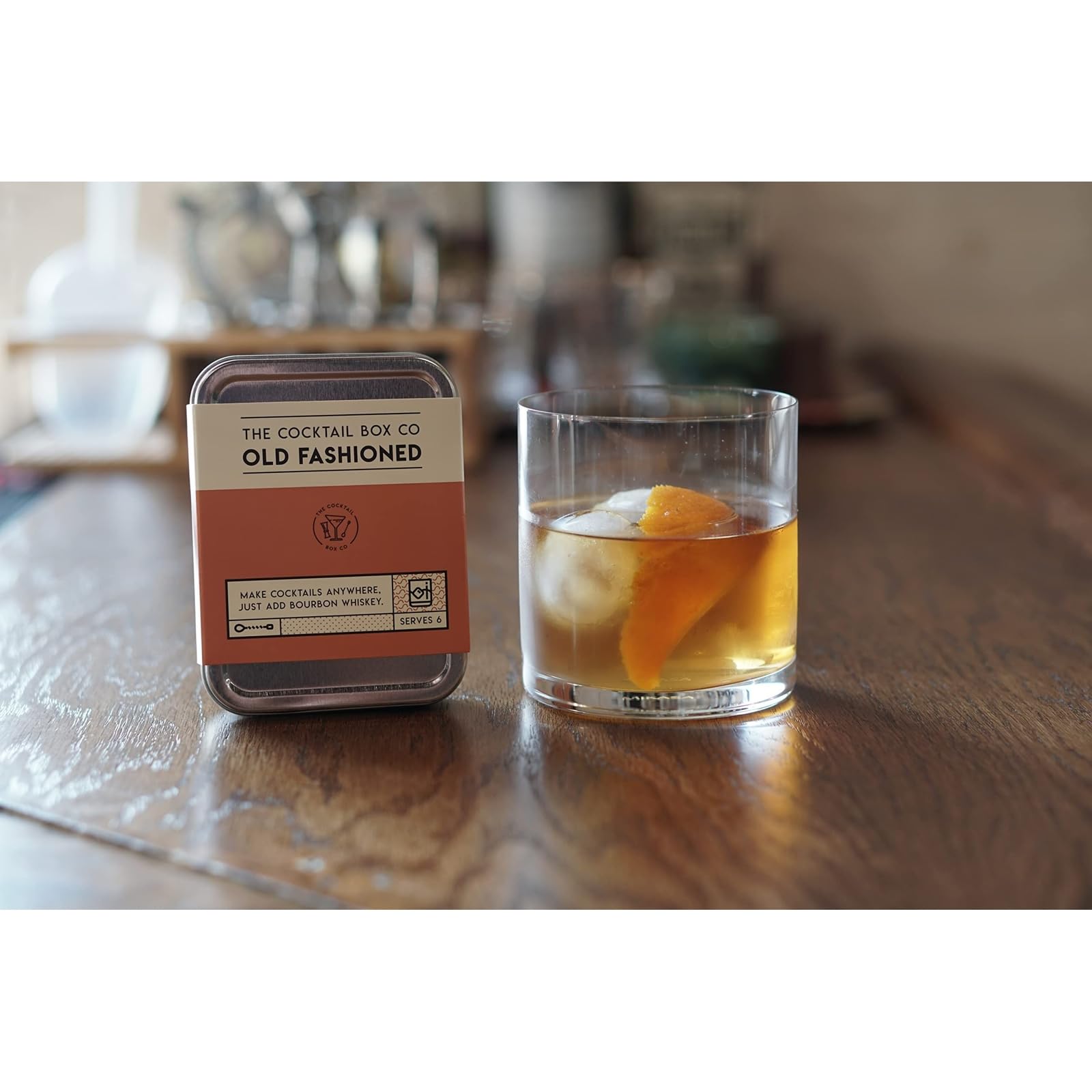 The Cocktail Box Co. Champagne Cocktail Kit - TSA Approved Champagne Travel Kit