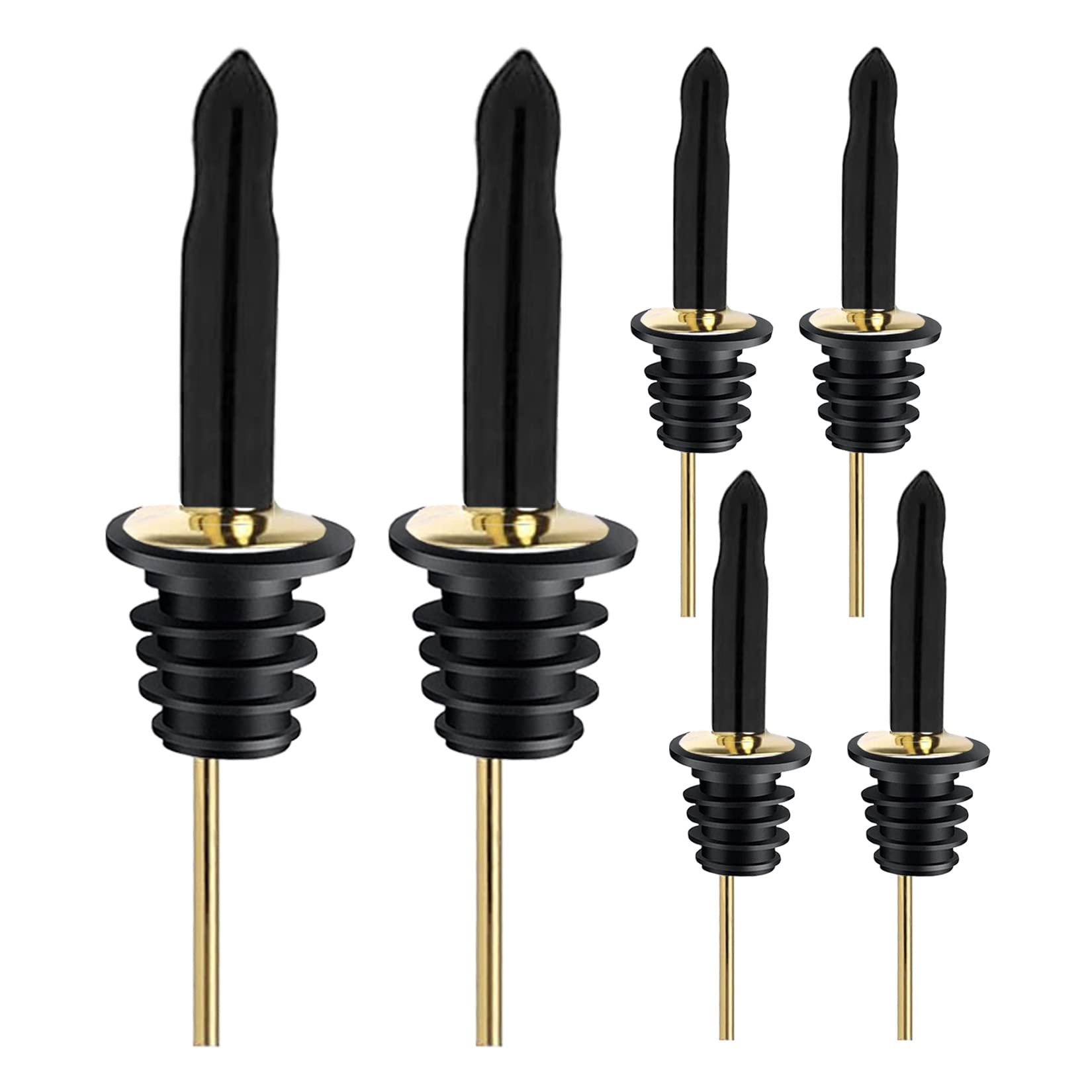 Pafusen 12 Pack Liquor Pour Spout With Dust Caps