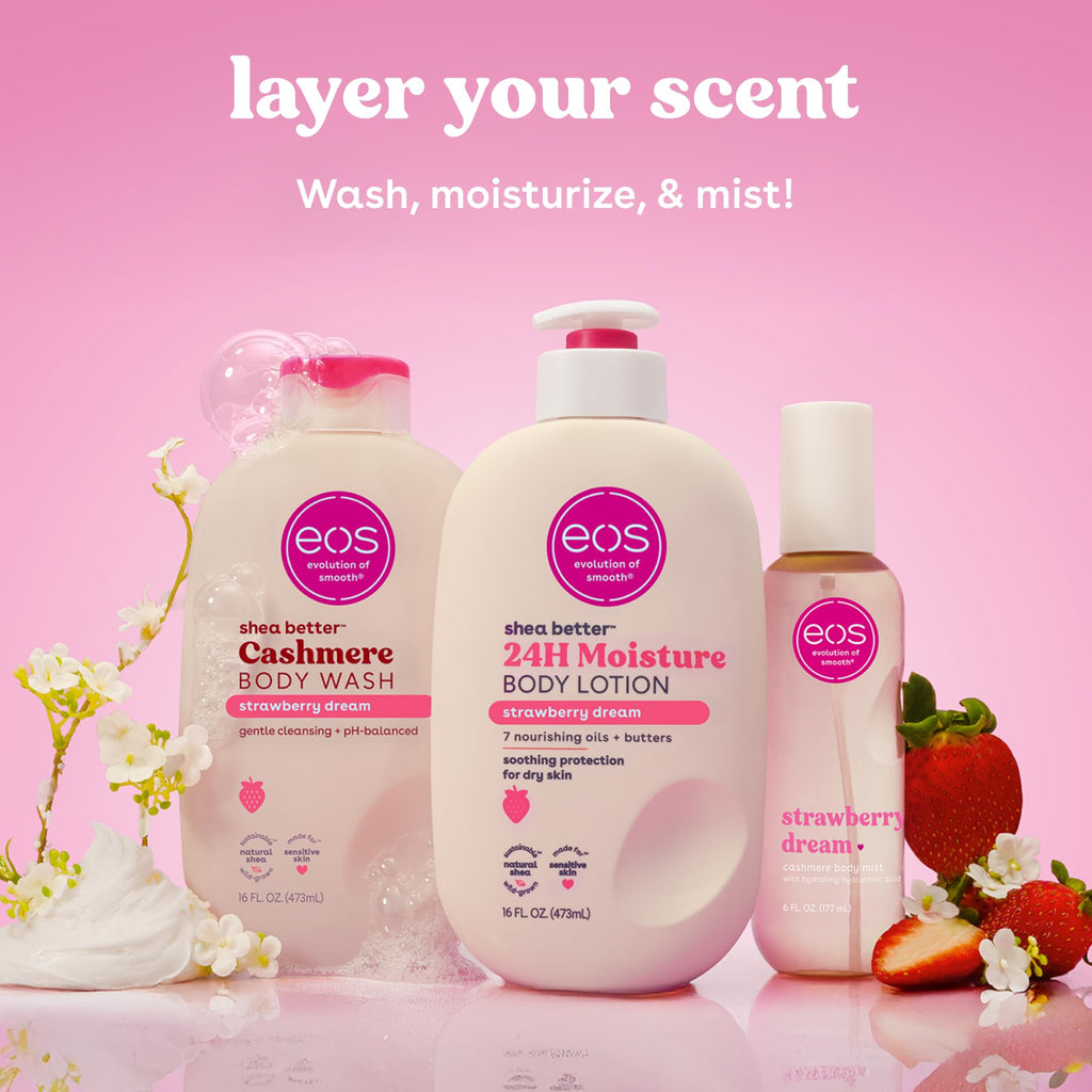 eos Shea Better Body Lotion Multiple Fragrances  16 fl oz