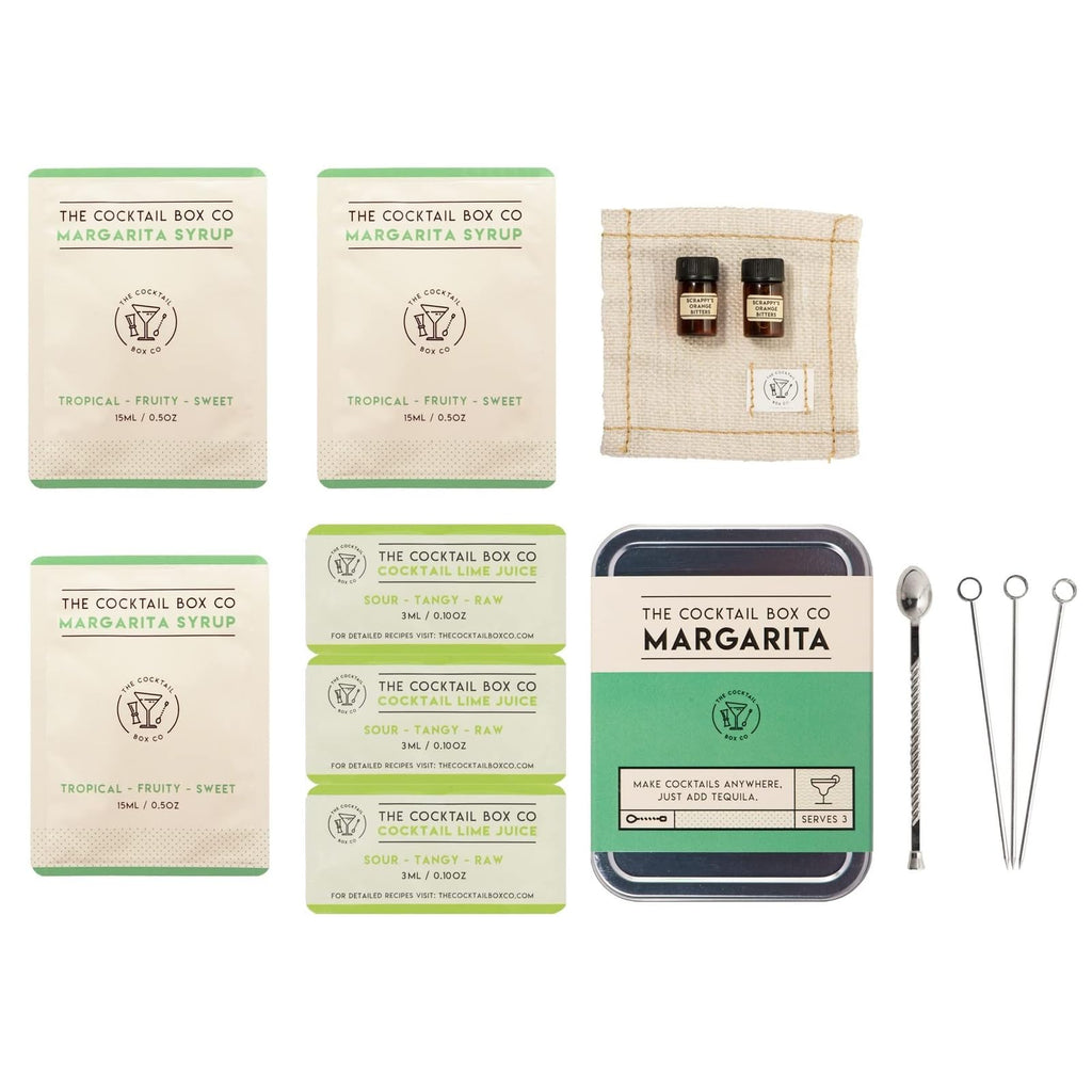 The Cocktail Box Co. Champagne Cocktail Kit - TSA Approved Champagne Travel Kit