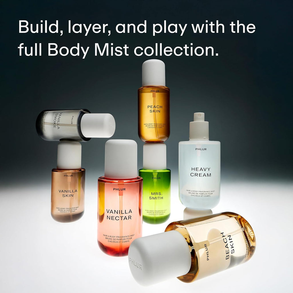 PHLUR Paradise Skin Hair and Body Mist Set ($78 Value) - Travel Size Fragrance Trio Gift Set (3 x 3 fl oz)