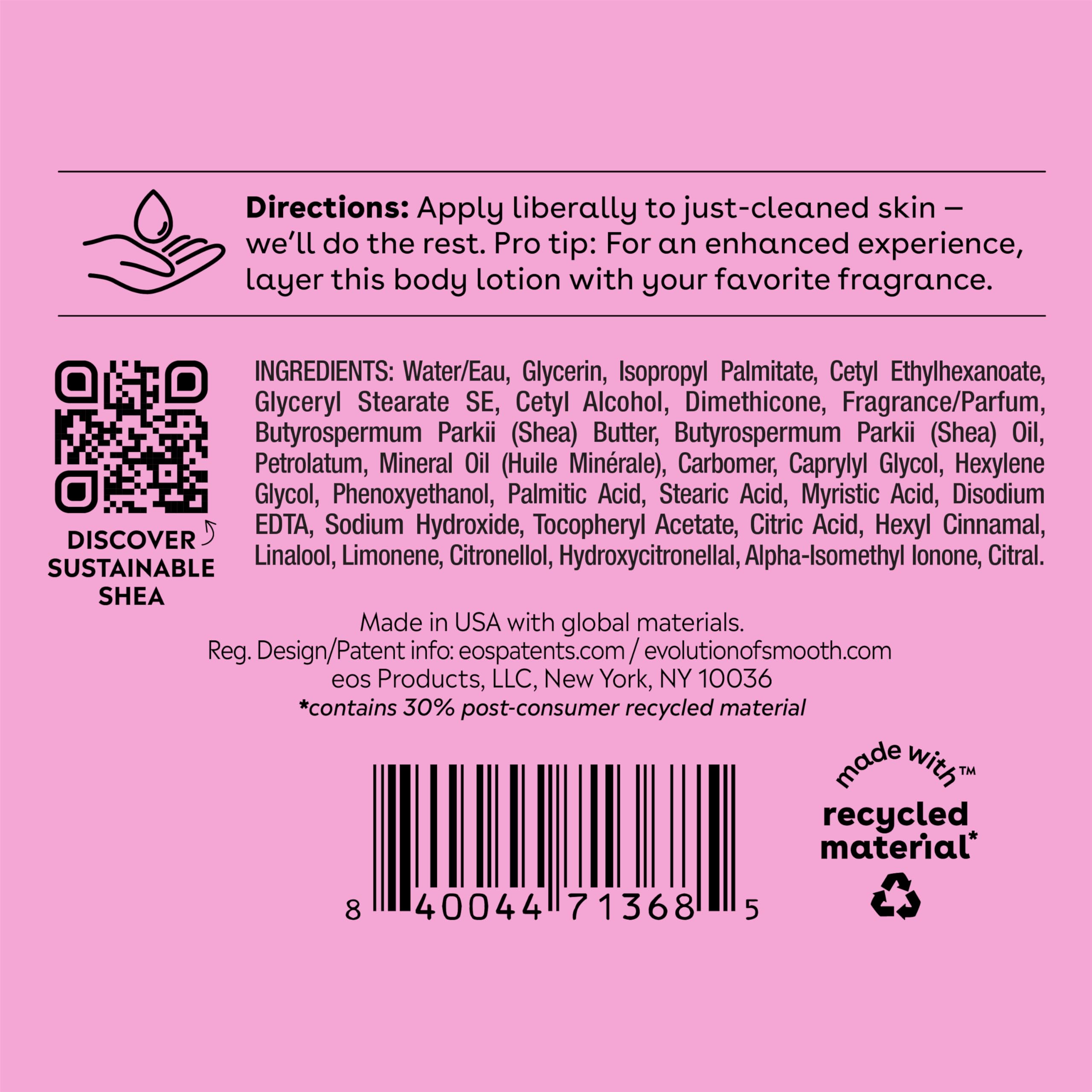 eos Shea Better Body Lotion Multiple Fragrances  16 fl oz