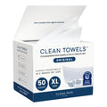 Clean Skin Club Clean Towels XL®, 100% USDA Biobased Face Towel
