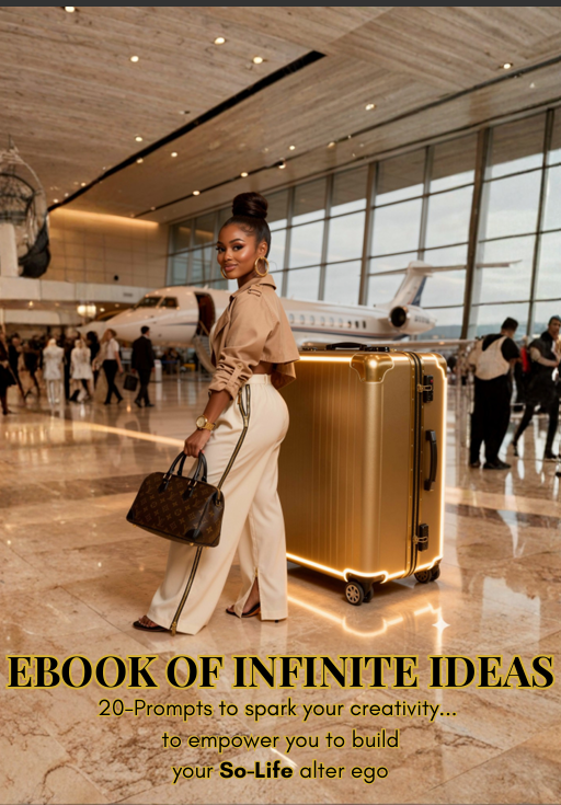 Book of Infinite Ideas : 20 Prompts to Build Your So‑Life Alter Ego