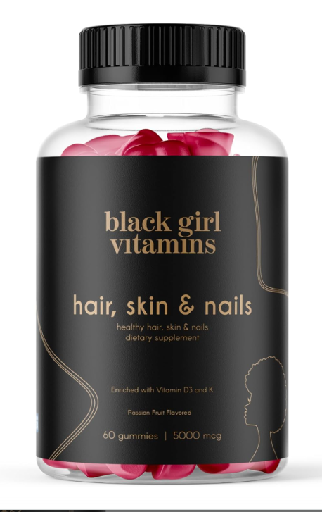 Black Girl Vitamins - Hair, Skin, and Nails Gummies
